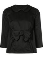 Comme Des Garçons Comme Des Garçons - Bow-embellished Blouse - Women - Cotton - M, Black, Cotton