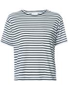 Anine Bing Striped T-shirt - Blue