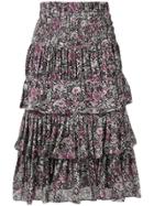 Isabel Marant Nouk Ruffled Skirt - Black