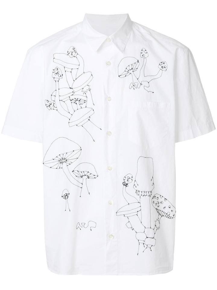 Jimi Roos Mushrooms Shirt - White