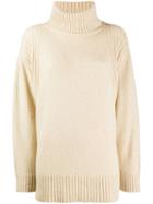 Roberto Collina Roll Neck Jumper - Neutrals