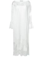 Ermanno Scervino Lace-panelled Dress - White