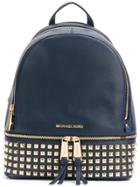 Michael Michael Kors Small 'rhea' Backpack - Blue