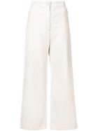 Rachel Comey Flared Corduroy Trousers - White