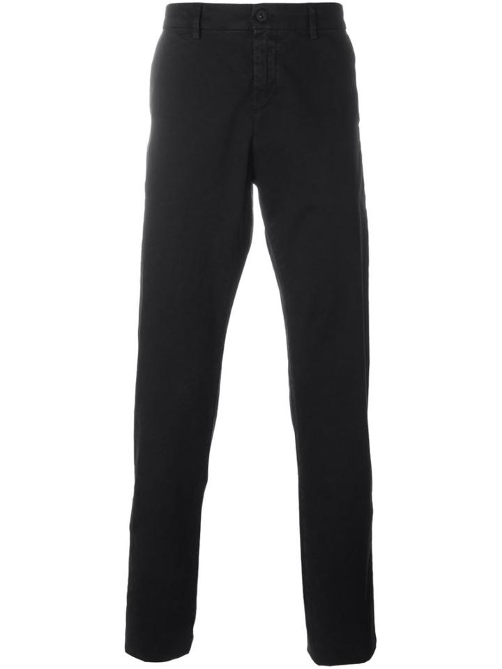 Off-white Painted Stripes Trousers, Men's, Size: 36, Black, Cotton/spandex/elastane
