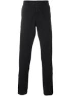 Off-white Painted Stripes Trousers, Men's, Size: 36, Black, Cotton/spandex/elastane