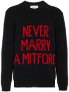 Gucci Never Marry A Mitford Jumper - Black