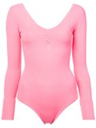 Rachel Comey Idle Bodysuit - Pink & Purple
