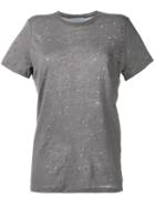 Iro Destroyed Effect T-shirt, Women's, Size: Xs, Grey, Linen/flax