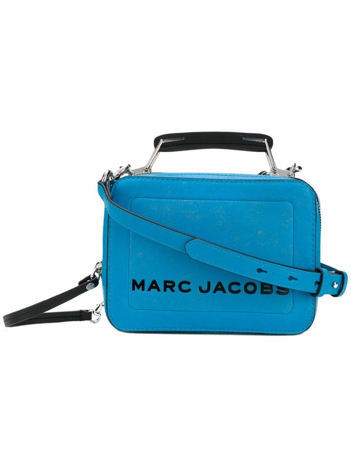 Marc Jacobs Mini The Box Bag - Blue