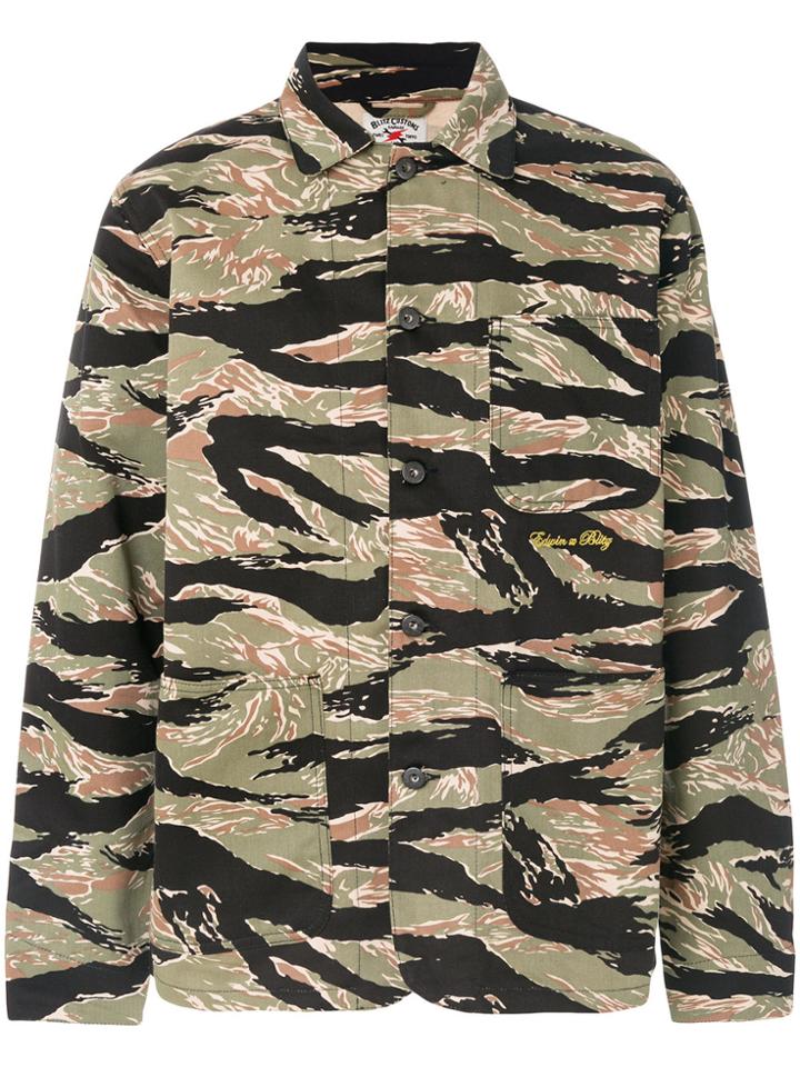 Edwin Camouflage Jacket - Green