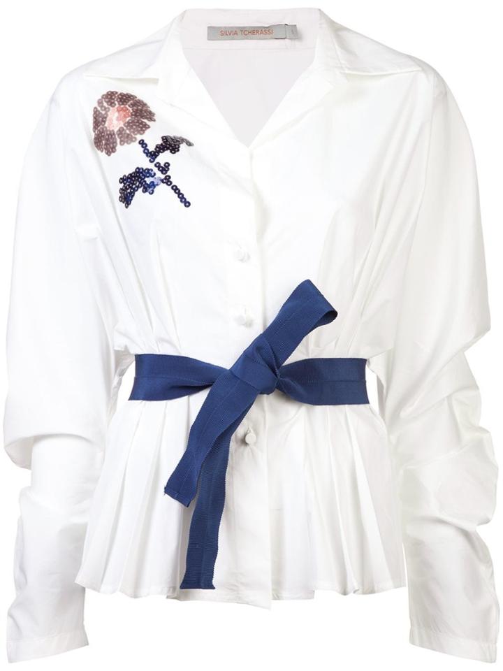 Silvia Tcherassi Fabrizia Blouse - White