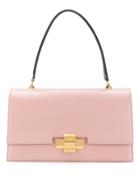 No21 Foldover Top Tote Bag - Pink & Purple