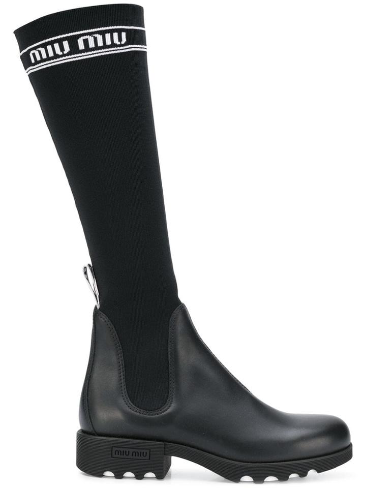 Miu Miu 5w116c F 040 3kkz F0967 - Black