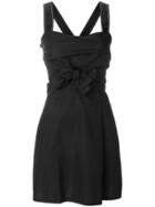 Sport Max Code Tied Bow Detail Dress - Black