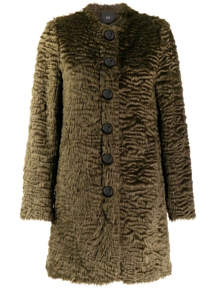 Steffen Schraut Faux-fur Coat - 17 Urban Green