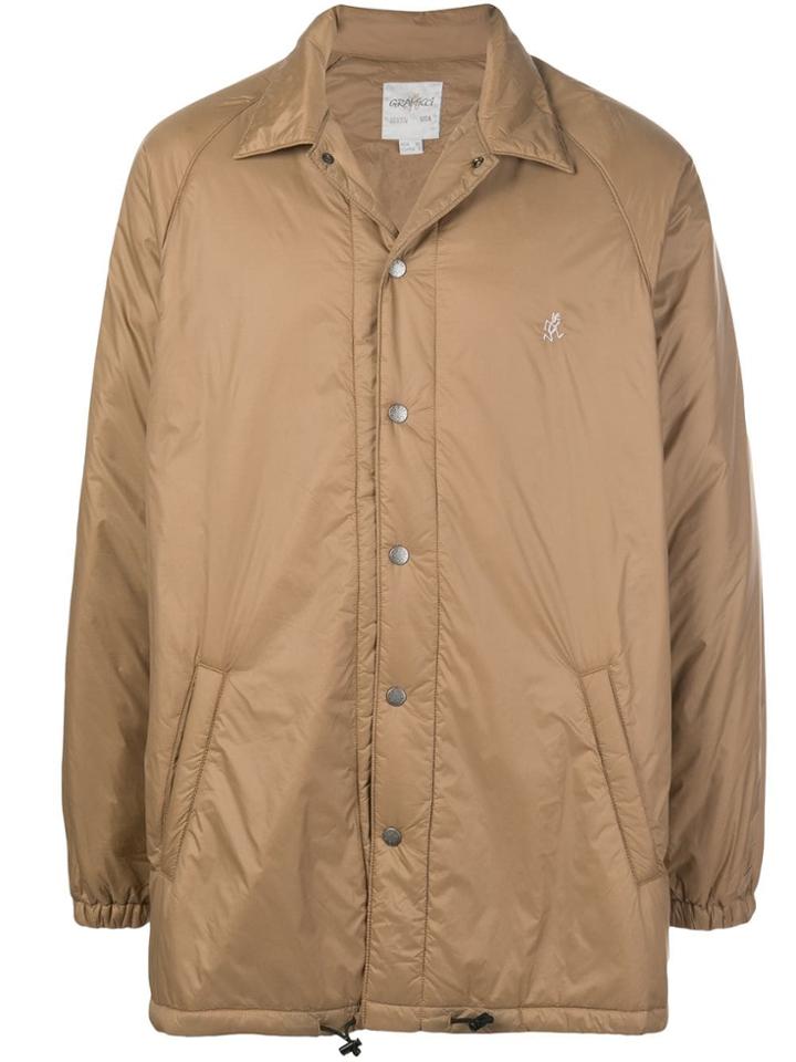 Gramicci Button-up Lightweight Jacket - Brown