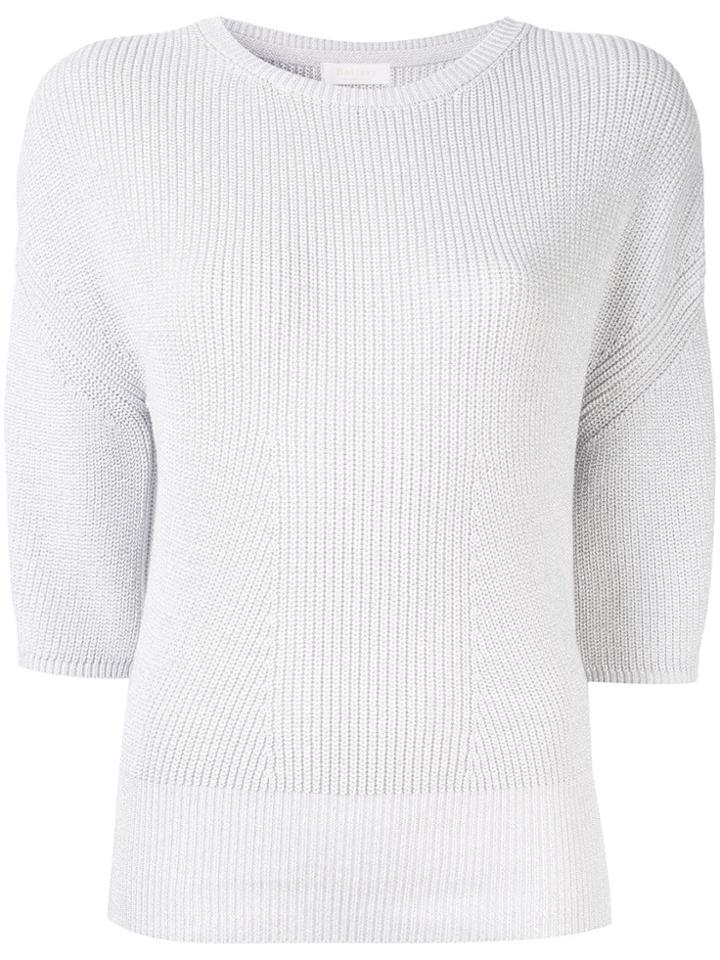 Ballsey Delicate Knit Jumper - Grey