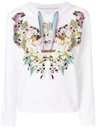 Marc Cain Embellished Hoodie - White