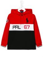 Ralph Lauren Kids Printed Hoodie, Toddler Boy's, Size: 2 Yrs, Red