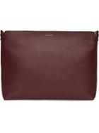 Burberry The Large Tri-tone Leather Clutch - Red
