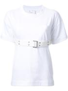 Sacai Belted T-shirt - White