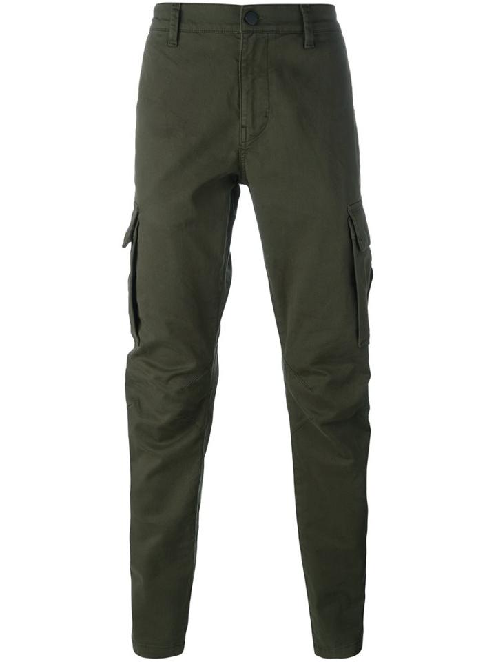 J Brand Cargo Slim Fit Jeans, Men's, Size: 32, Green, Cotton/spandex/elastane