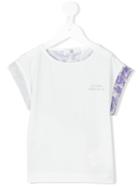 Young Versace - Floral Print T-shirt - Kids - Silk/spandex/elastane/viscose - 8 Yrs, Girl's, White
