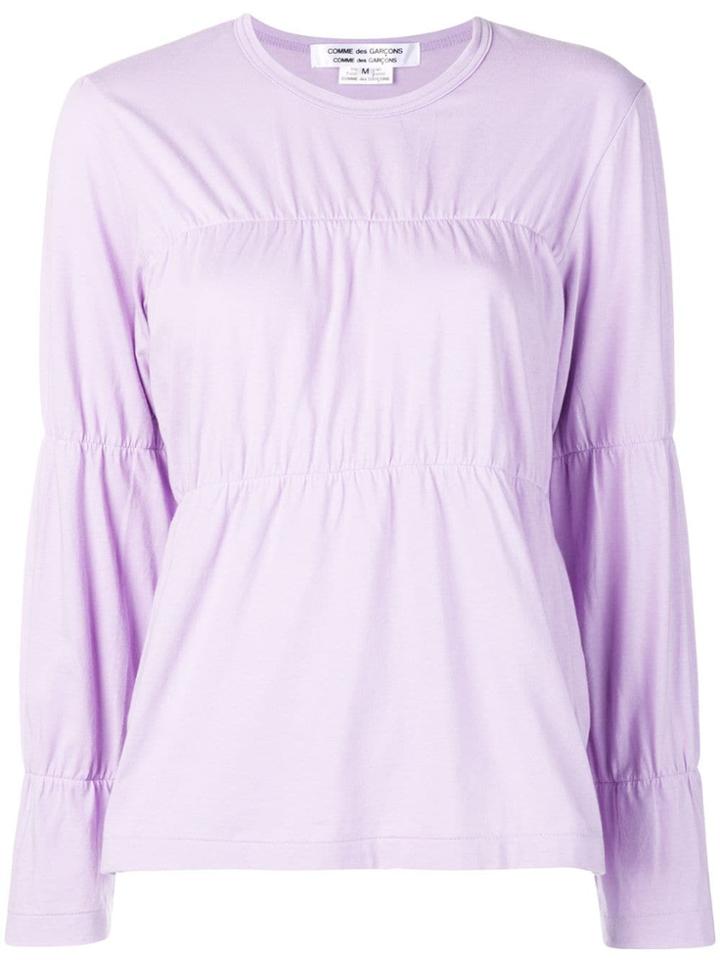 Comme Des Garçons Comme Des Garçons Panelled Top - Purple