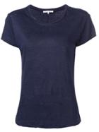 Frame Round Neck T-shirt - Blue