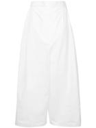 Pose Arazzi Wide-leg Trousers - White