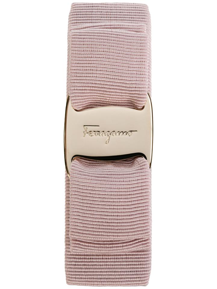 Salvatore Ferragamo Branded Hair Clip - Nude & Neutrals