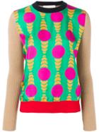 La Doublej Lava Lamp Gemini Sweater - Green