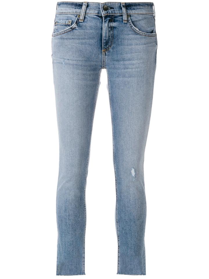 Rag & Bone /jean Dre Capri Jeans - Blue