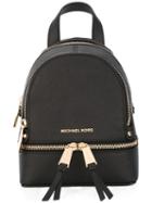Michael Michael Kors - Removable Straps Mini Backpack - Women - Leather - One Size, Black, Leather