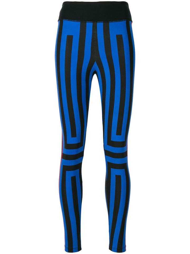 Fendi Bicolour Leggings - Black
