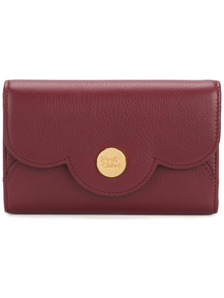 See By Chloé Billfold Purse - Brown