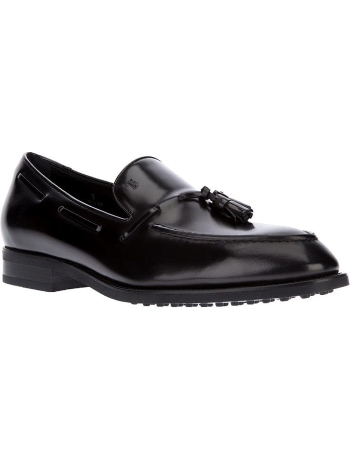Tod's Tassel Loafer - Black