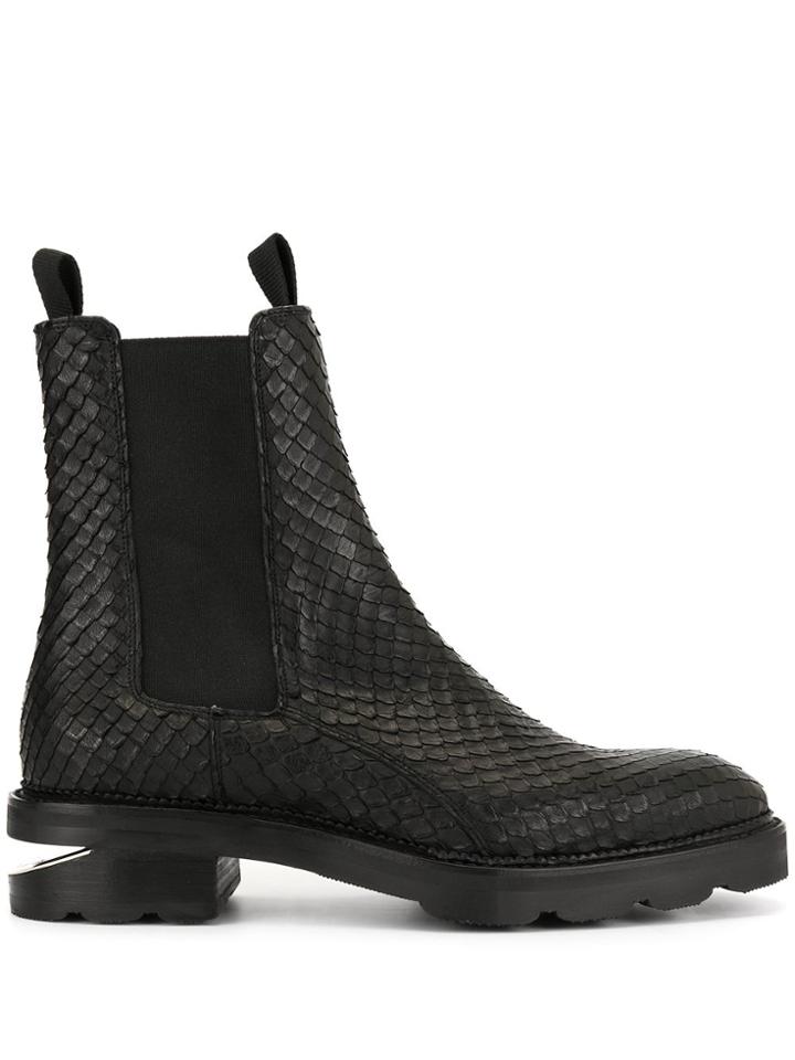 Alexander Wang Andy Cutout Heel Ankle Boots - Black