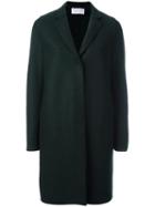 Harris Wharf London Concealed Fastening Coat, Women's, Size: 46, Green, Virgin Wool