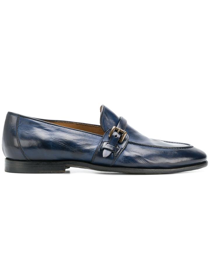 Silvano Sassetti Buckled Loafers - Blue