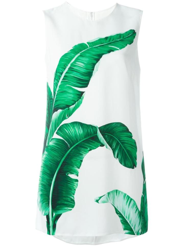 Dolce & Gabbana Tropical Print Dress