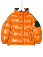Moncler Kids Dervaux Jacket - Yellow & Orange