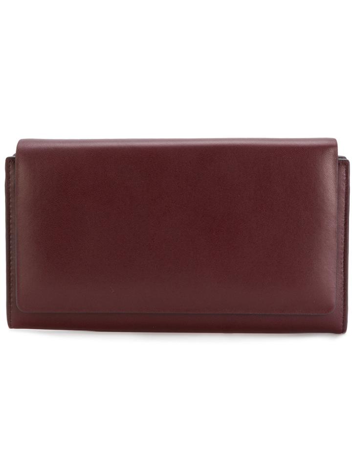 Aesther Ekme Foldover Top Wallet - Red