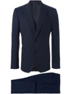 Dolce & Gabbana Three-piece Suit, Men's, Size: 50, Blue, Spandex/elastane/cupro/viscose/virgin Wool