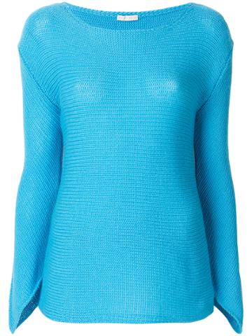 Borgo Asolo Classic Fitted Sweater - Blue