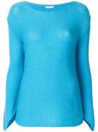 Borgo Asolo Classic Fitted Sweater - Blue