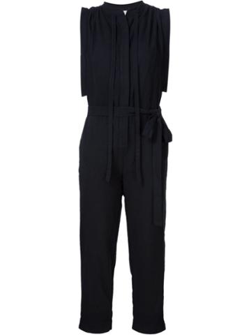 Malia Mills Creased Shoulders Jumpsuit