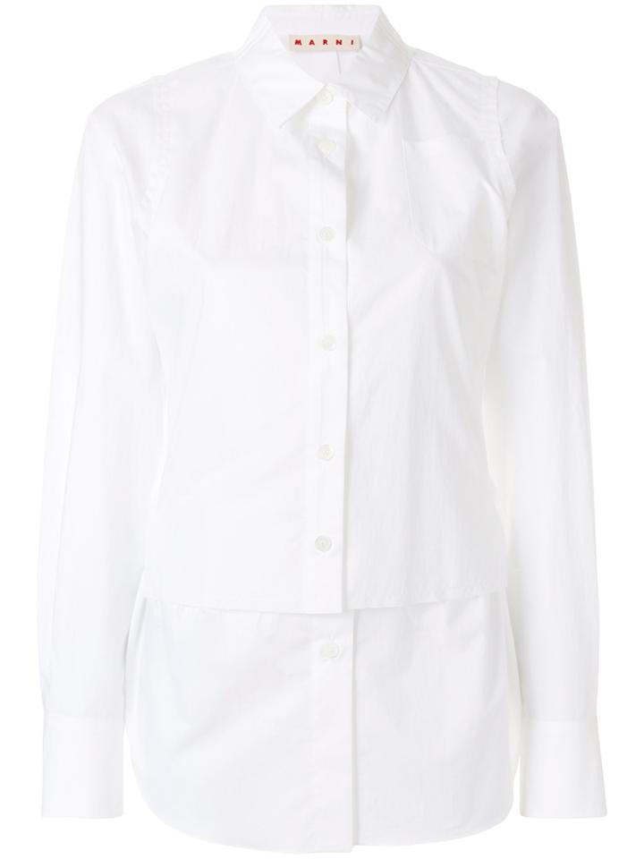 Marni Layered Shirt - White