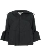Issey Miyake Crinkle Effect Shirt - Black
